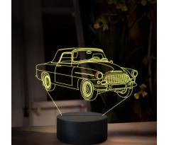 Beling 3D lampa, Škoda Felicia (1959–1964) – roadster, 16 barevná, SA23